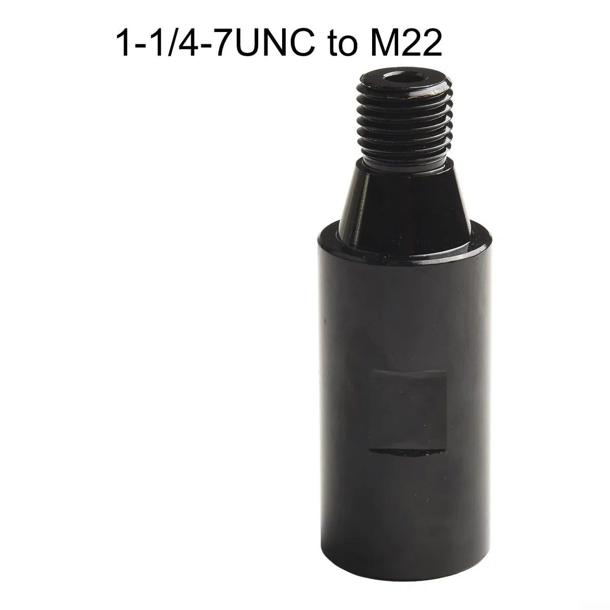Para aumentar la eficiencia de perforación con este fiable adaptador de rosca conecta roscas UNC y M22