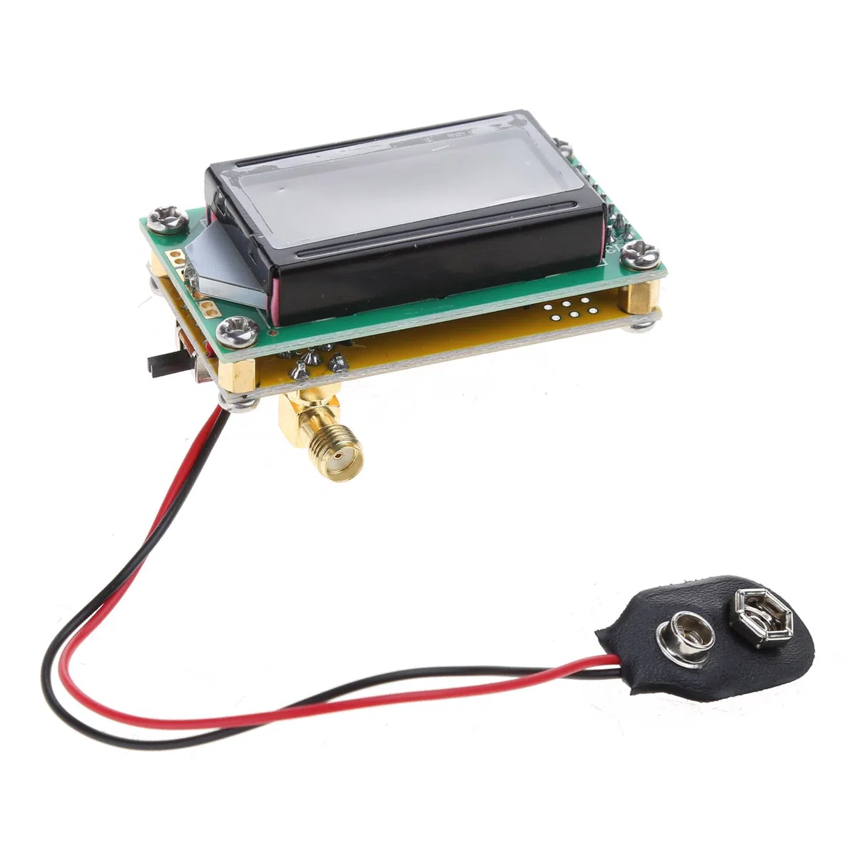 Módulo de contador de frecuencia, módulo de medición de Hz para radio de jamón, pantalla LCD de 1 a 500 MHz, contador de frecuencia portátil para radio A Cb