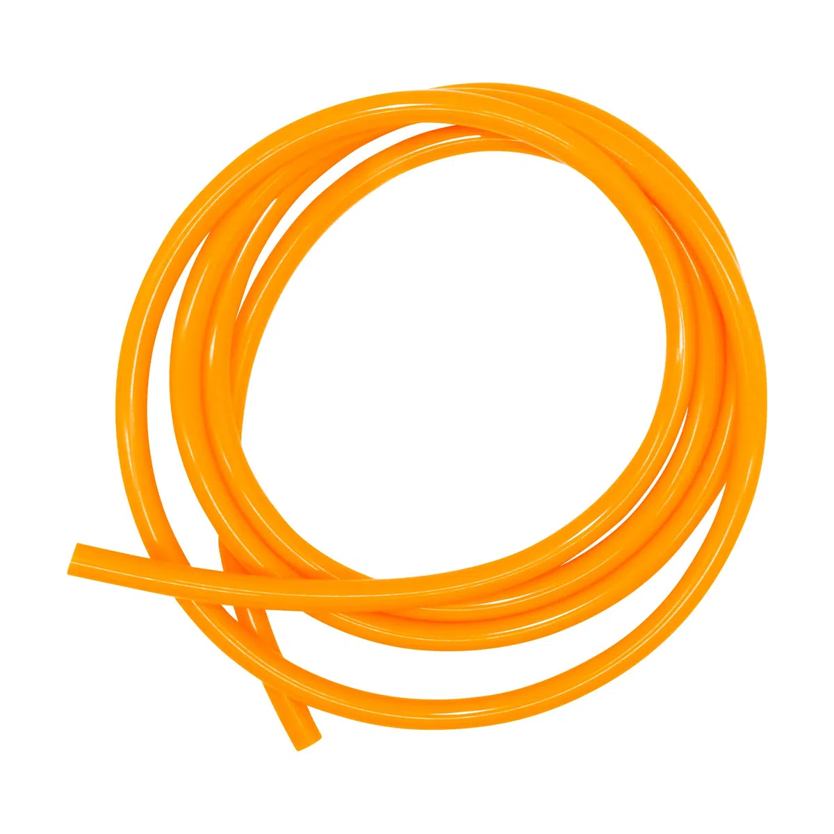 Tubo de silicona de 10 mm de diámetro interior x 14 mm de diámetro exterior de 3 m, tubo de silicona flexible para bomba de aire de agua (naranja)