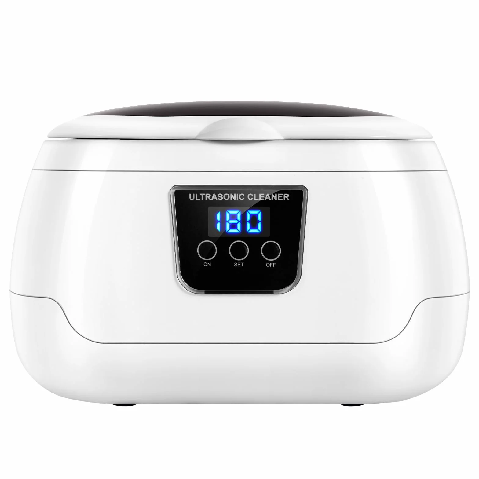 Uten Limpiador Ultrasónico Profesional Acero Inoxidable Baño 600ml 43,000Hz 35W, Con Soporte y Cesta de Limpieza, Adecuado Para Joyas, Gafas, Dentaduras y Maquinilla de Afeitar