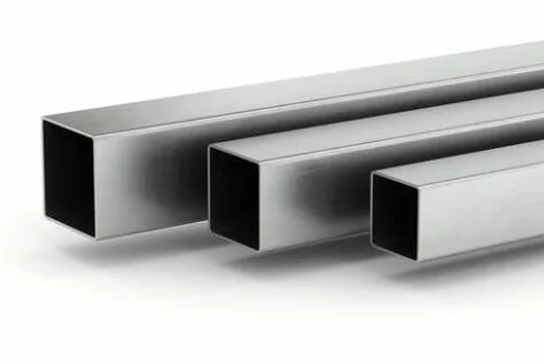 Tubo cuadrado de acero inoxidable 304L - Perfil hueco de acero inoxidable (50 x 50 x 2 mm, longitud 1 m)