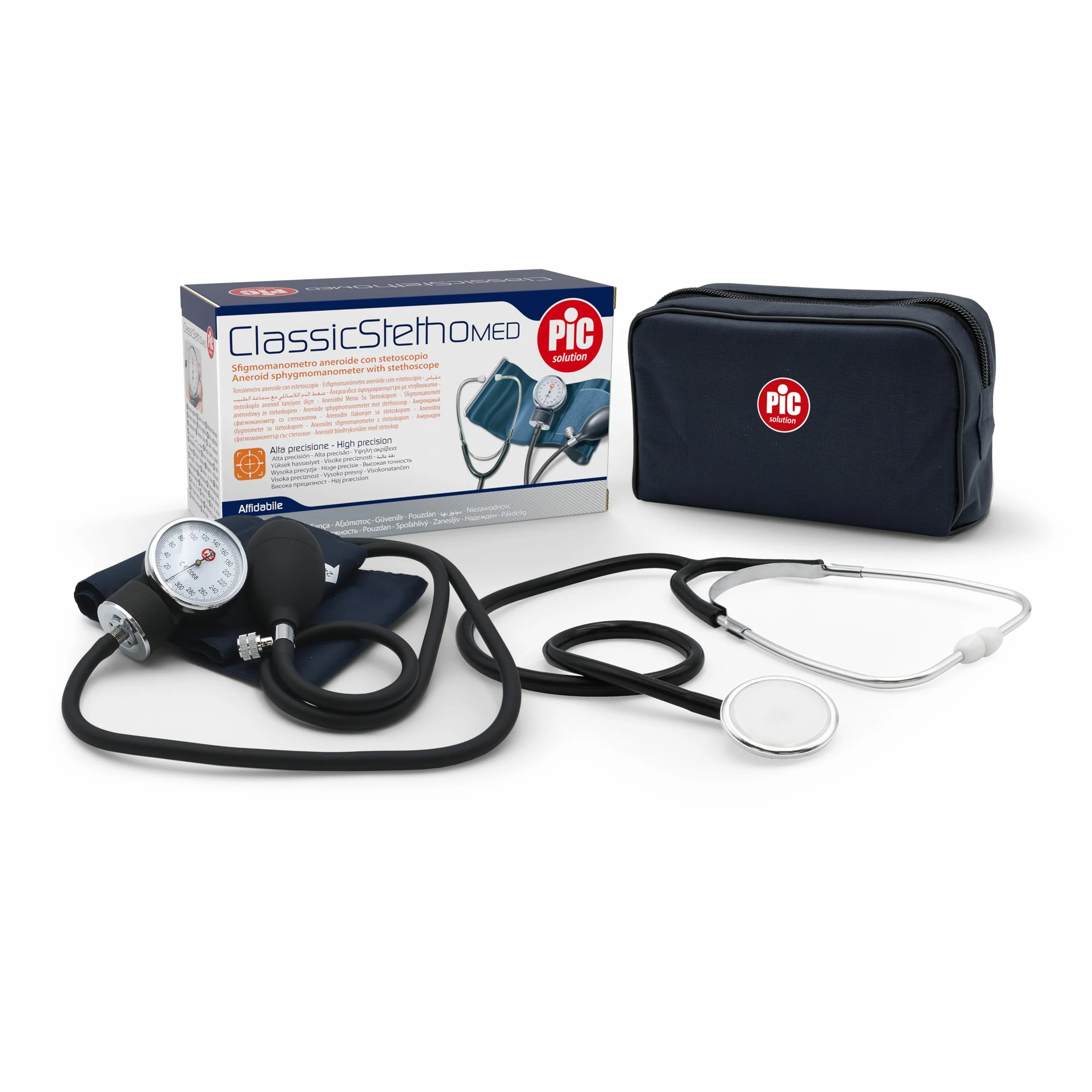 Pic Solution Classicstethomed Kit de Medidor Manual y Estetoscopio 900 g