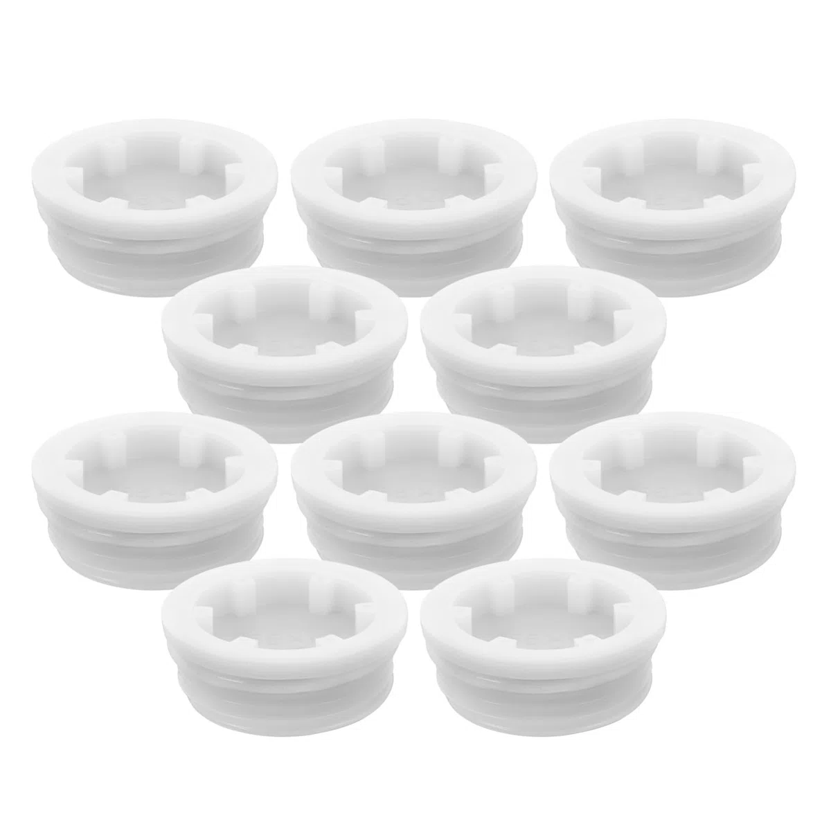 10 Uds Tapones Bidones 200 litros Tapa para Barril con Rosca Sello Hermético Tapón para Bidón Cubo De Plástico Tapas De Sellado para Barriles De Aceite Uso Industrial Fácil Instalación