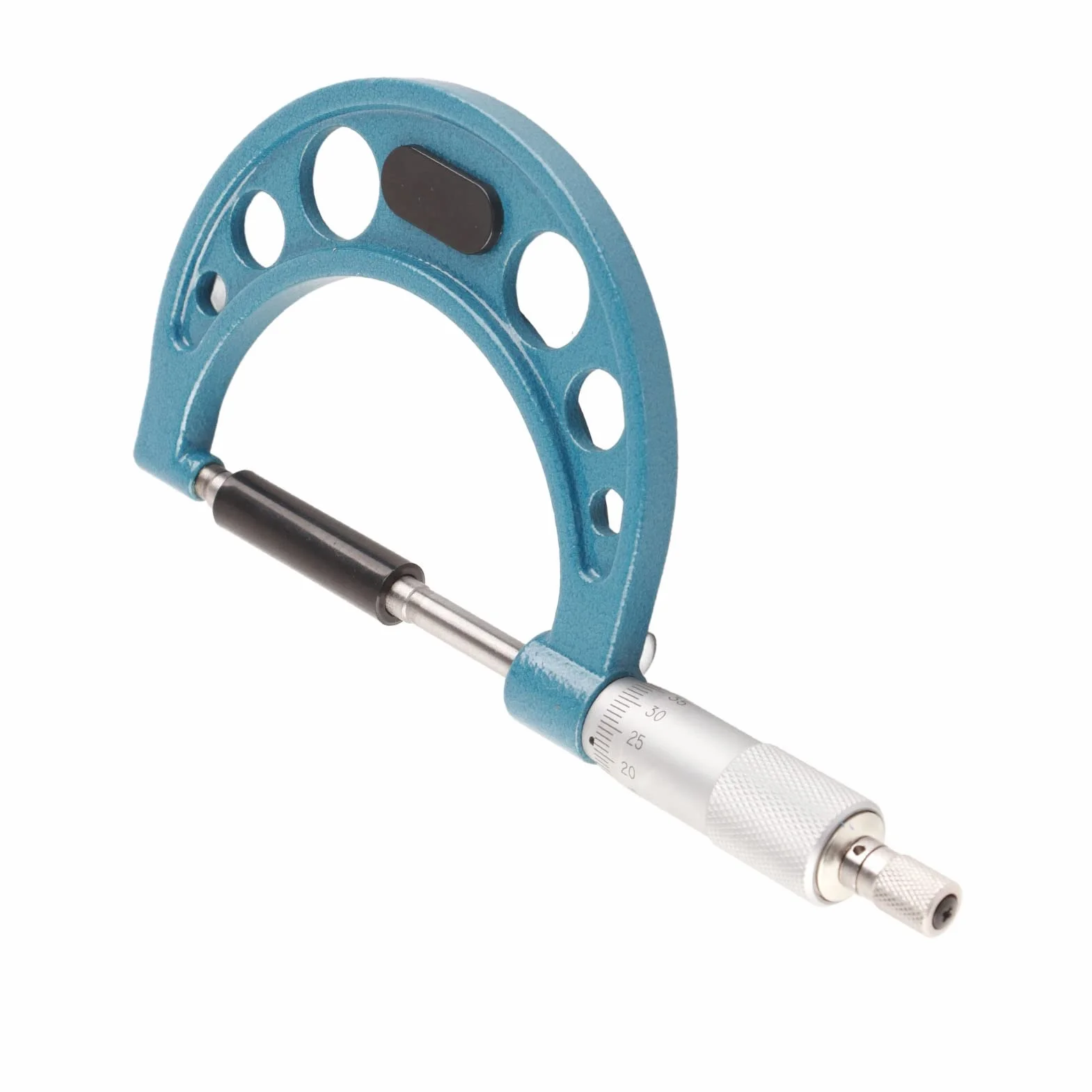 Micrómetro, Micrómetro Exterior de 0,01 Mm con Llave Micrómetro de Espesor de Acero Inoxidable, Micrómetros Exteriores (50-75 mm)