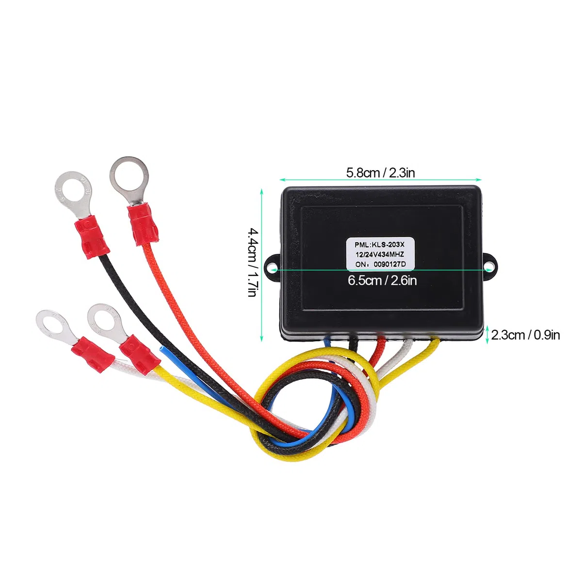 Control Remoto de Cabrestante ,Kit de Interruptor de Control Remoto Inalámbrico de Cabrestante con Receptor 12V 24V para Camión ATV SUV(azul) ,Piezas de repuesto para vehículos todoterreno/UTV