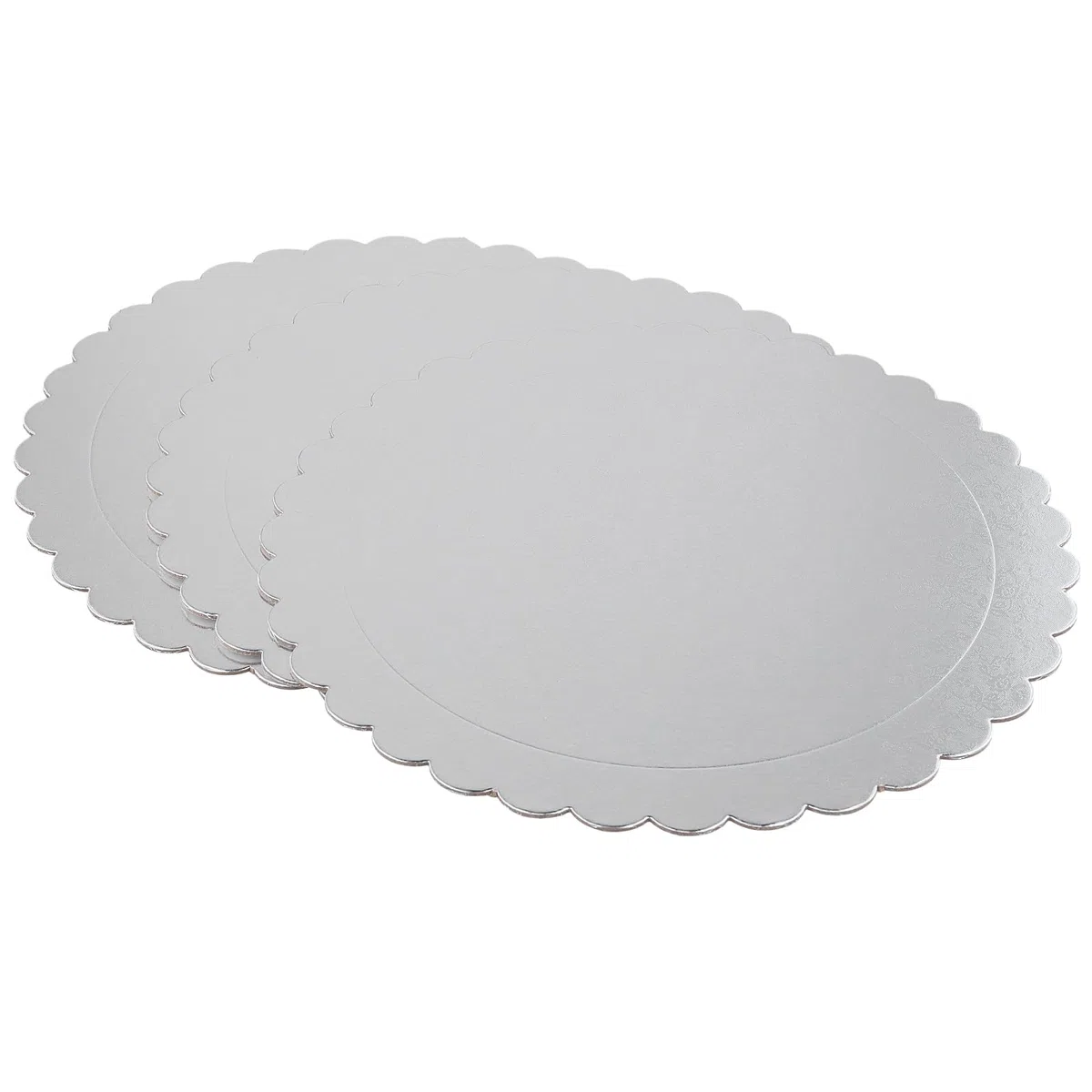 FUNSUEI 30 Bases para Tartas de 30 cm, Soportes Redondos para Pasteles en Caja para Transporte