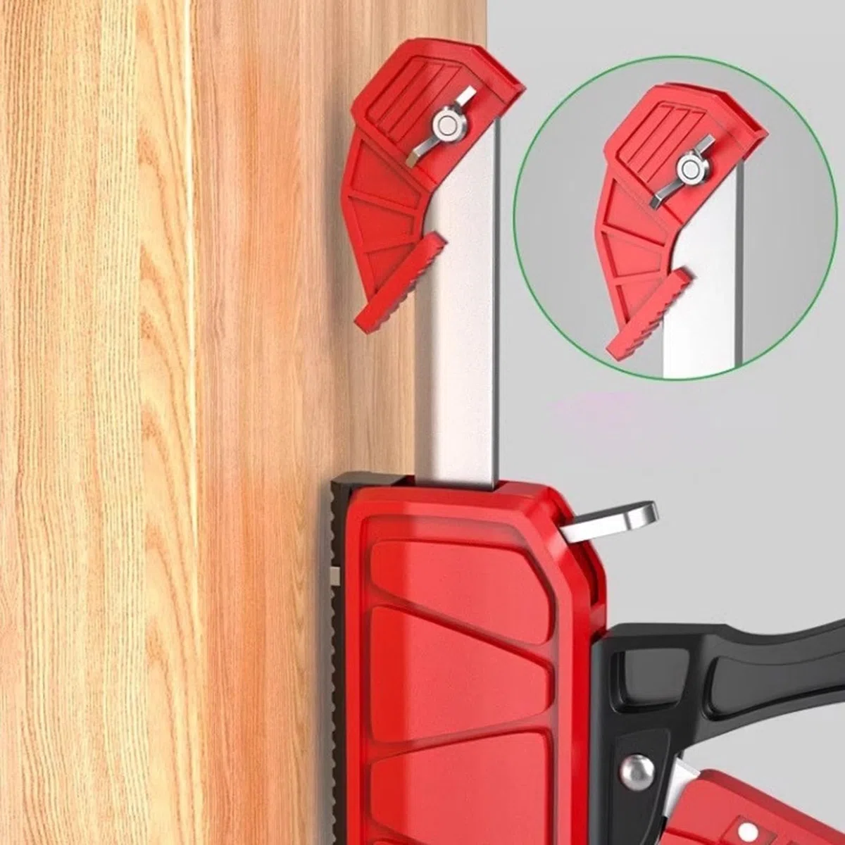 Gato de brazo resistente: gato para muebles que ahorra mano de obra, herramienta de elevación de gabinetes con capacidad de carga de 200 kg, mano ajustable para carpintería, instalación de gabinetes y