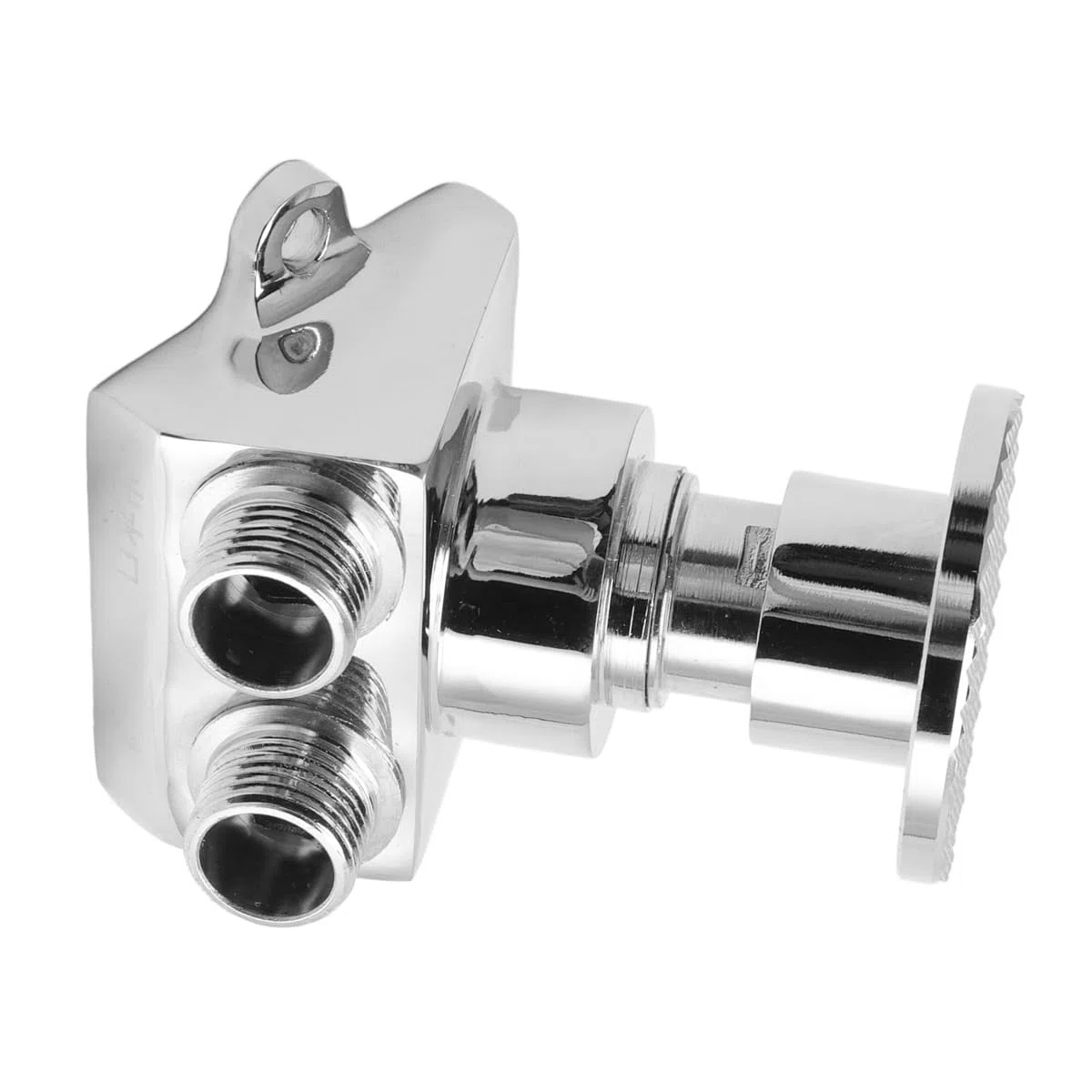 Grifo con pedal, válvula de pedal de acero inoxidable para montaje en suelo, ahorrador de agua, interruptor de control de grifo con pedal de doble salida