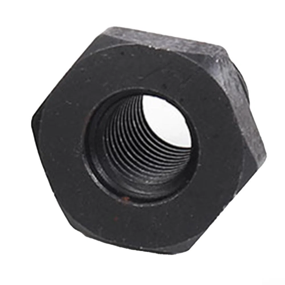 Adaptador de mandril de torno de madera, adaptador de husillo de rosca de 33 x 3,5 mm a 18 x 1,5 mm, montaje de bloque + guía de profundidad + perilla - Precisión mejorada