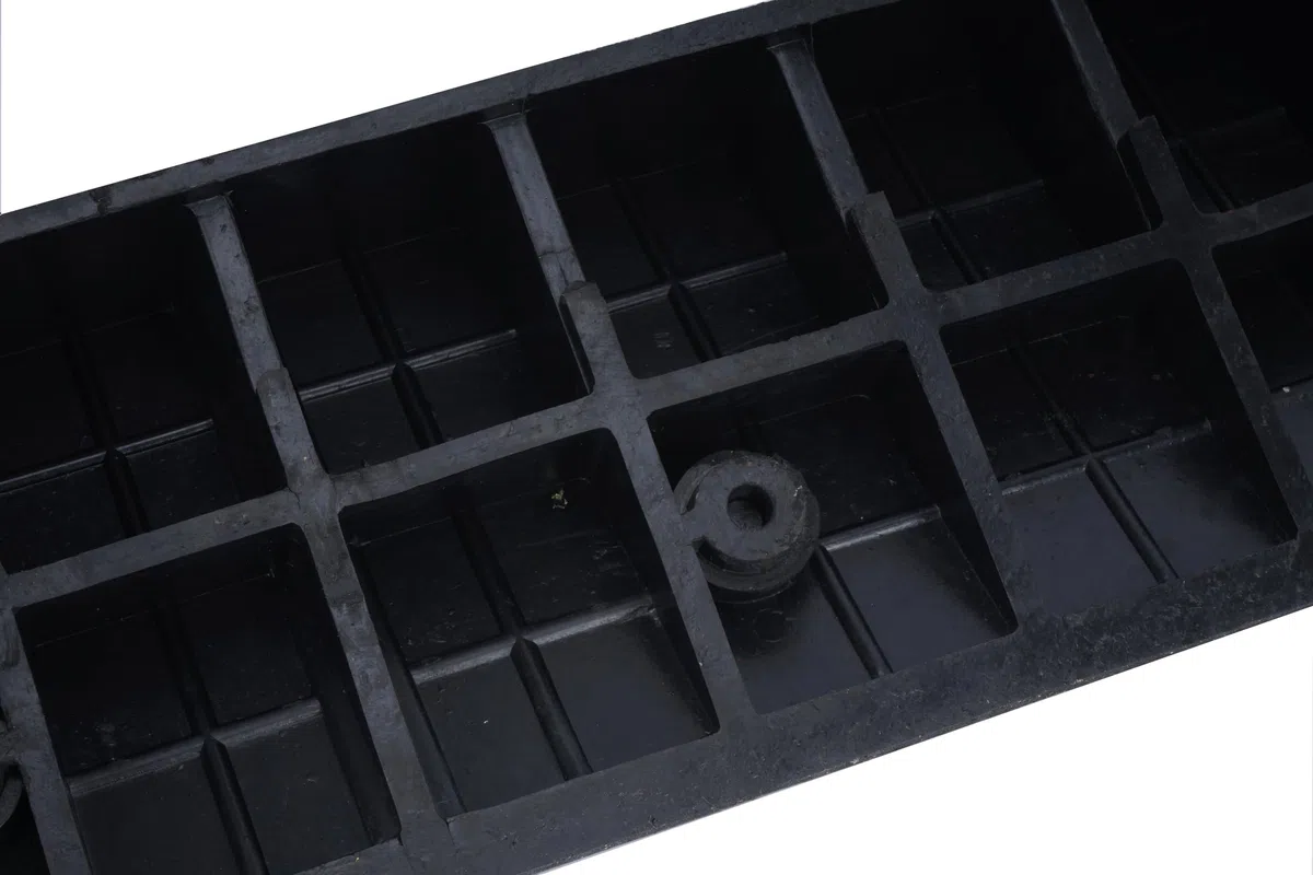 Nisorpa Rampa de umbral de goma de 100 x 25 x 5 cm, rampas de bordillo para coches, rampa de acera de 5 cm de altura, rampas de movilidad para scooter, silla de ruedas, rampas para puerta de acera,
