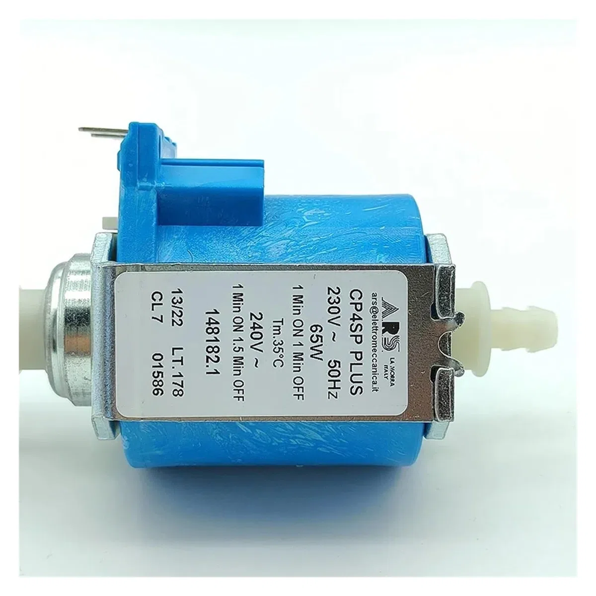 ARS CP4SP AC 230V-240V 50Hz 65W Electromagnetic Pump Coffee Machine Water Pump Solenoid Plunger Pump 650cc/min