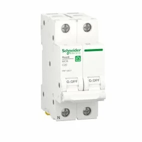 Interruptor magnetotermico para vivienda Schneider Electric R9F126201p+N 20A