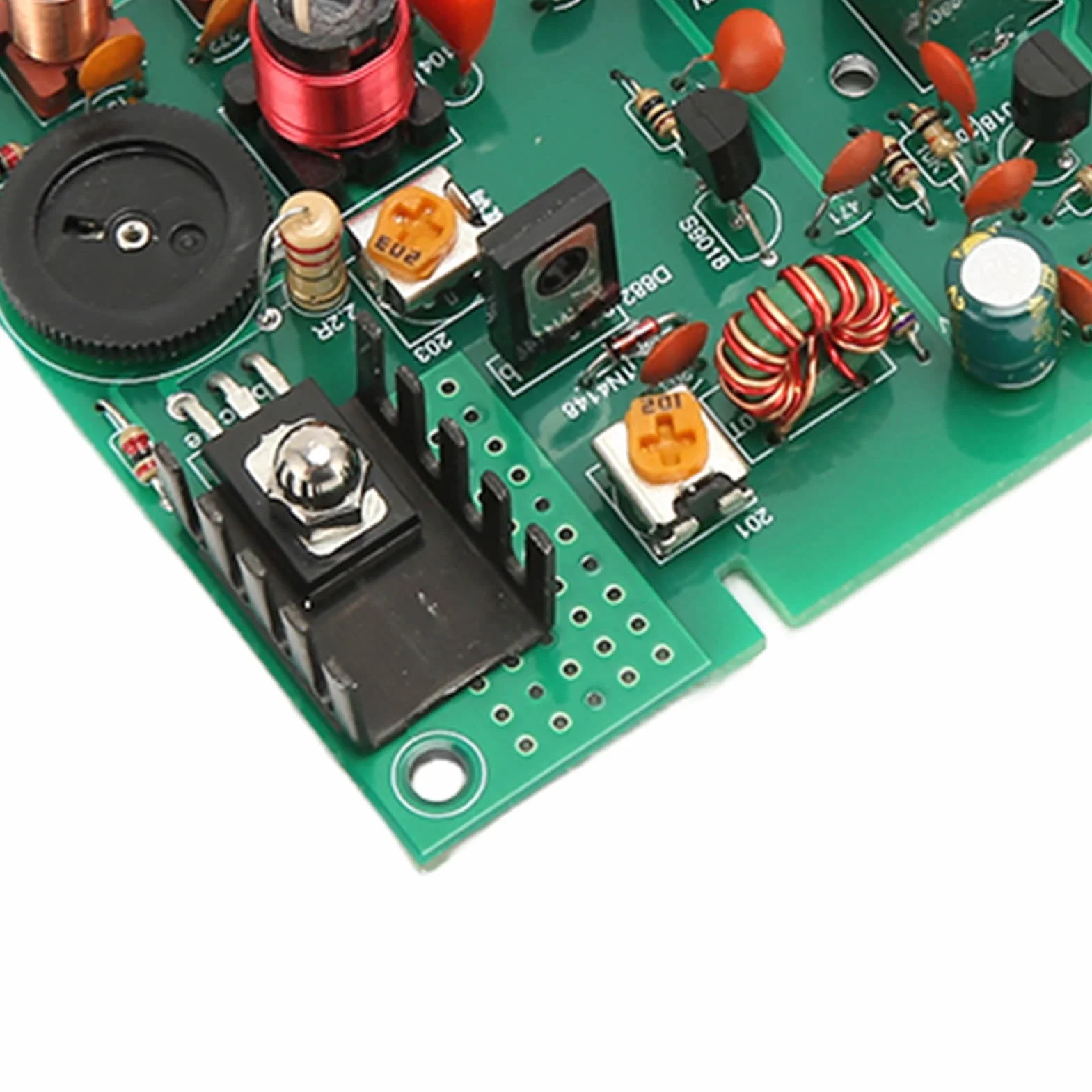 Kit de Transmisor de Media de Radio de 530-1600 KHZ, Transmisor Am Ajustable de 20 a 500 MW, Kit de Transmisor de Bricolaje para Experimentos Escolares
