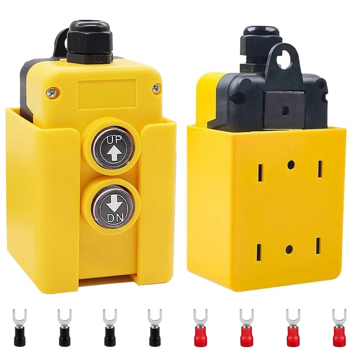 Interruptor de control remoto para remolque basculante de 12 V CC, impermeable, momentáneo, para subir y bajar remolques basculantes, carretillas elevadoras eléctricas y plataformas