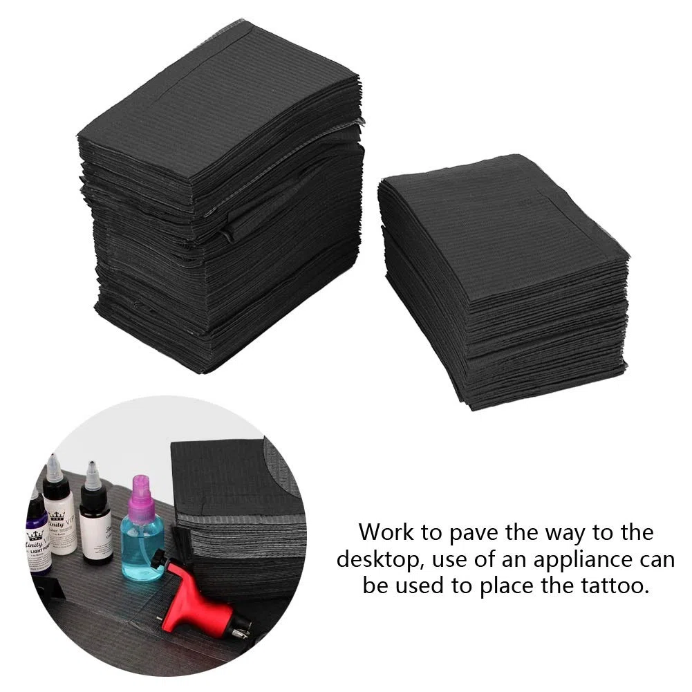 DEWIN Manteles a Prueba de Agua, 125 Piezas Desechables Manteles a Prueba de Agua Mat Clean Pad Underpad Medical Beauty Tattoo Tools