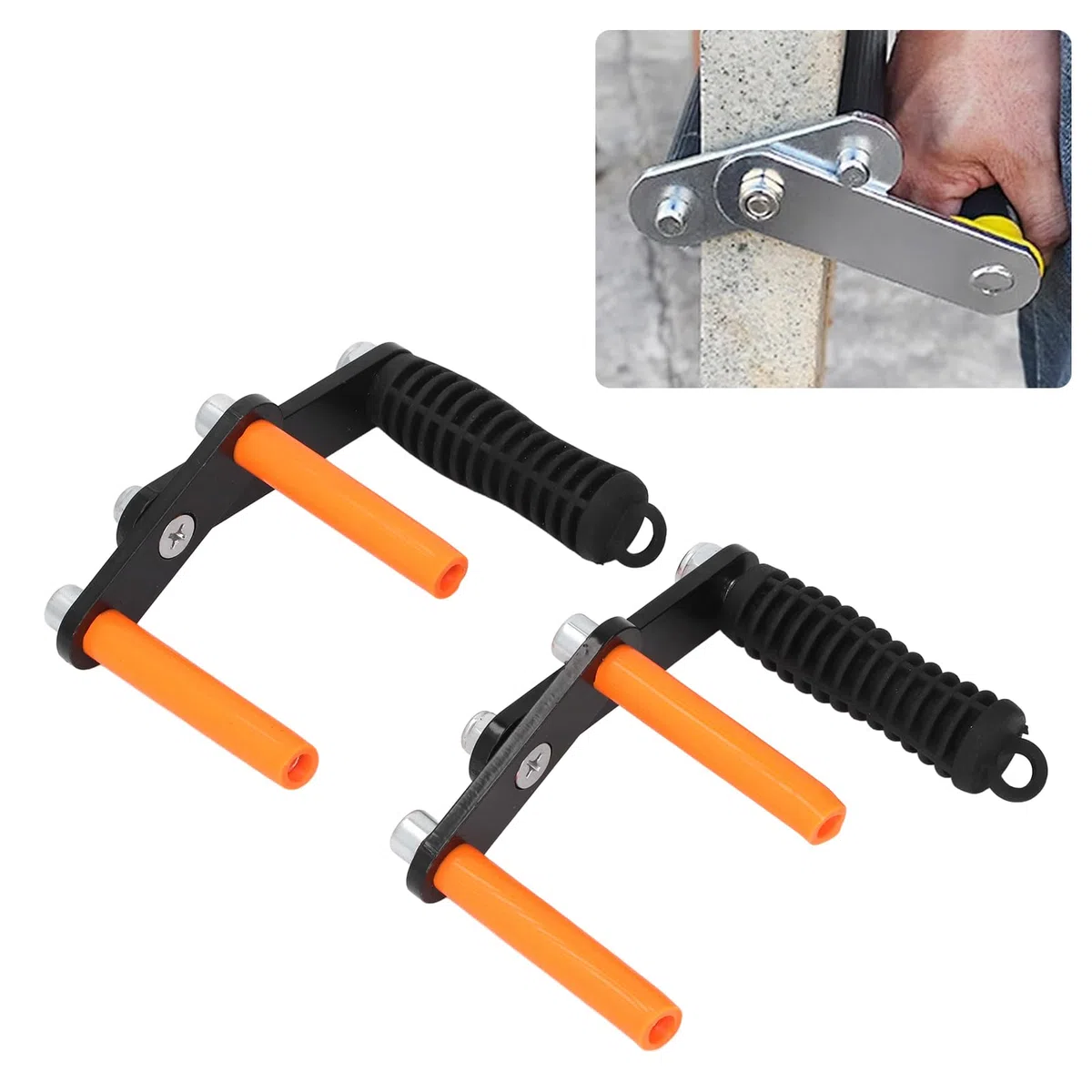 FTVOGUE Carrier de Paneles de Madera de Madera de 2 Piezas Levantador de Lámina de Metal de Servicio Pesado con Holgazanería de Paneles de Yeso Ergonómicos Ajustables para Puertas de