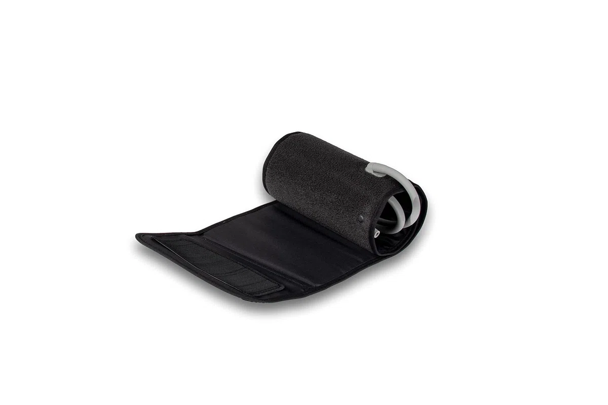 OMRON Intelli Wrap HEM-FL31-E Manguito para medidor de tensión arterial de brazo OMRON, manguito de tensiómetro, brazalate para aparato de tensión arterial, 22-42 cm