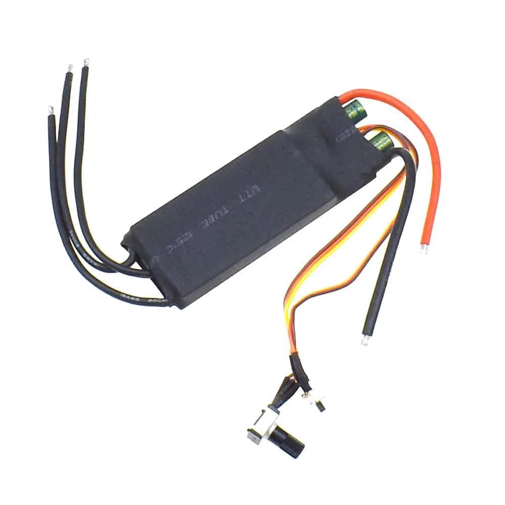 DC6-24V 1000W speed regulation BLDC three-phase brushless and Hall free drive board with forward and reverse switches