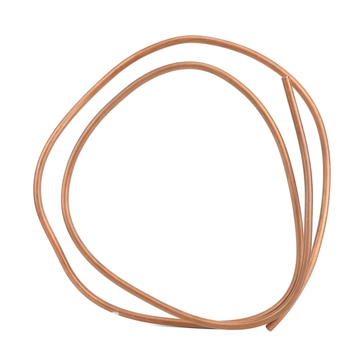 Tubo de Cobre en Espiral, 8mm Diámetro Exterior, 6mm Diámetro Interior, 2 Metros de Longitud, para Aire Acondicionado y Refrigerador