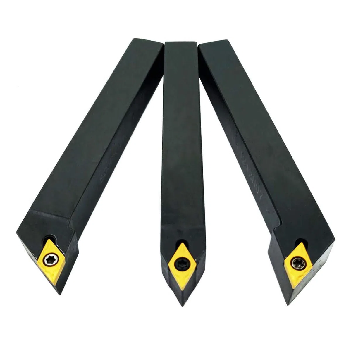 3PCS 1/2 "Herramientas de torneado de carburo CNC Juego de soporte indexable SDNCN1212H07 + SDJCL1212H07 + SDJCR1212H07 con 3PCS DCMT21.51 Inserto de torneado de carburo indexable