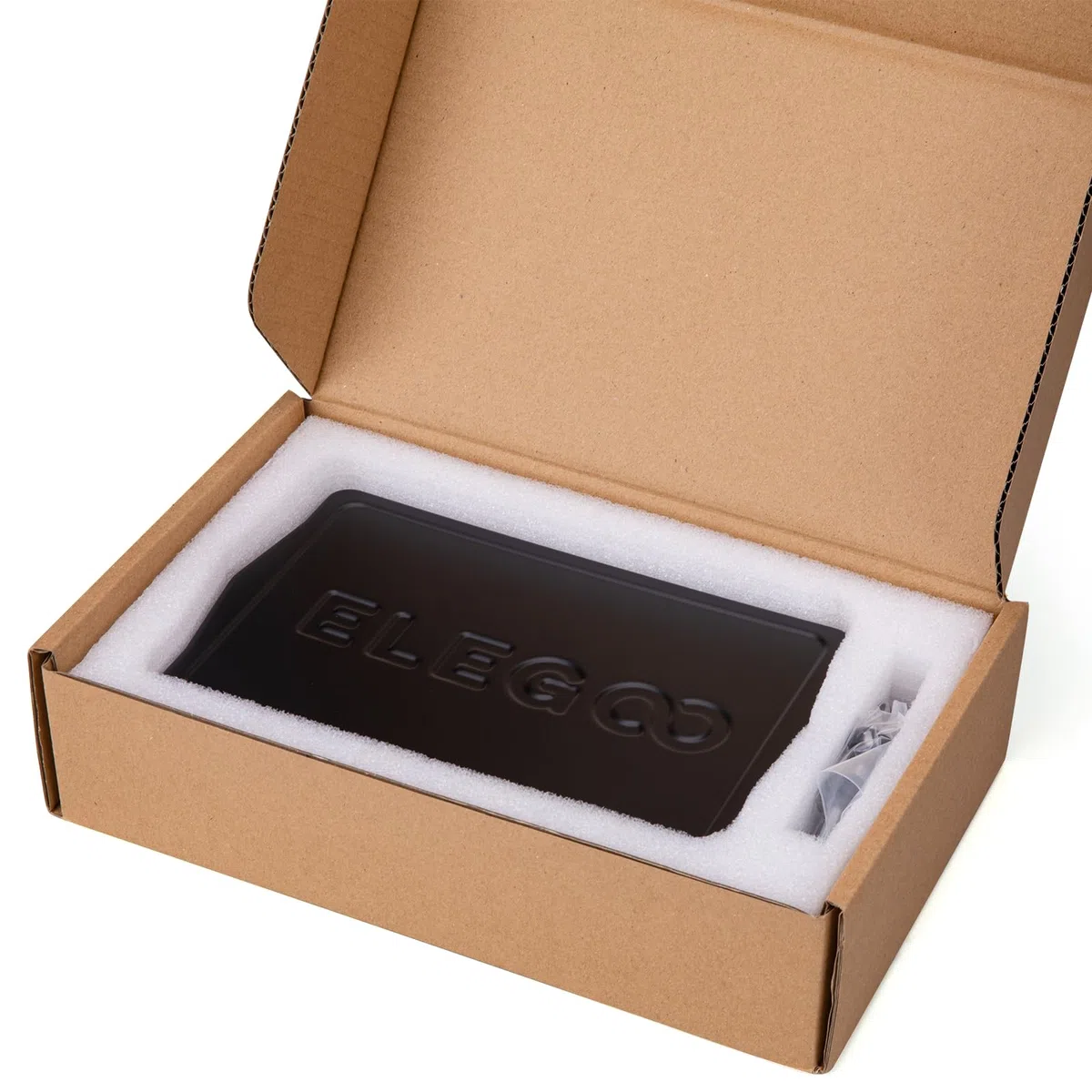 ELEGOO Tanque Metálico de Resina para Impresora 3D Mars 5, Recipiente de Resina de Aleación de Aluminio con Película de Liberación FEP Preinstalada, Fácil de Montar y Desmontar