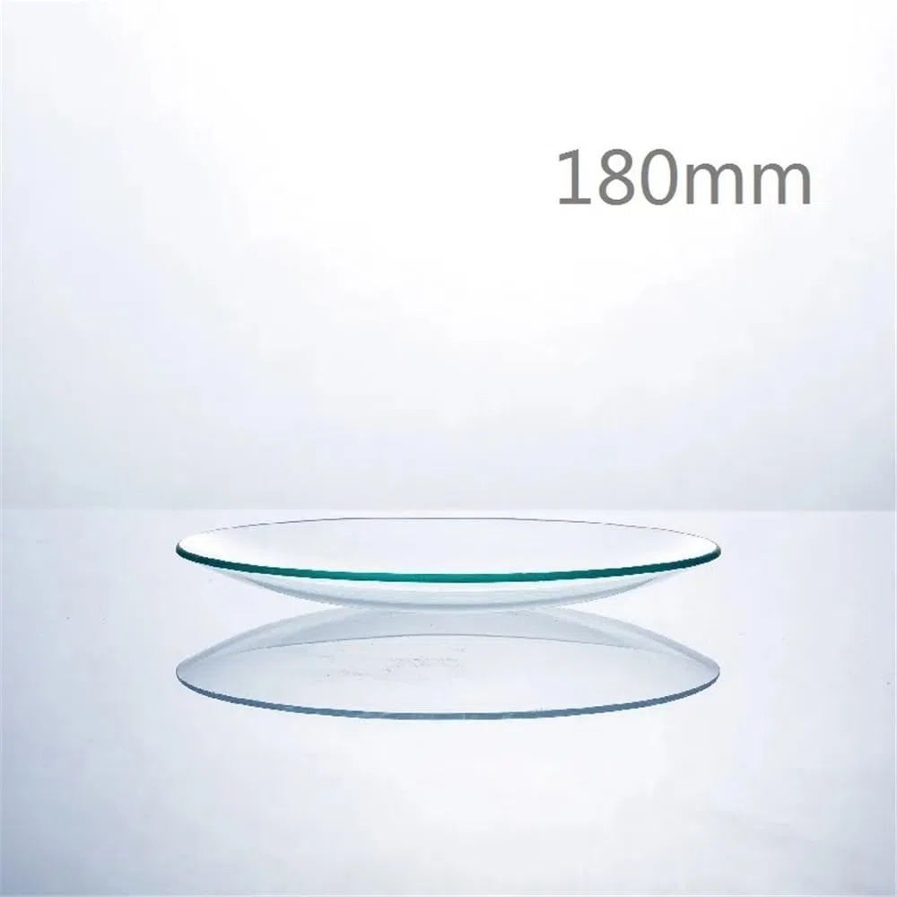 Vaso de precipitados de vidrio de 180 mm con tapa abovedada de vidrio duro. Equipo de laboratorio.