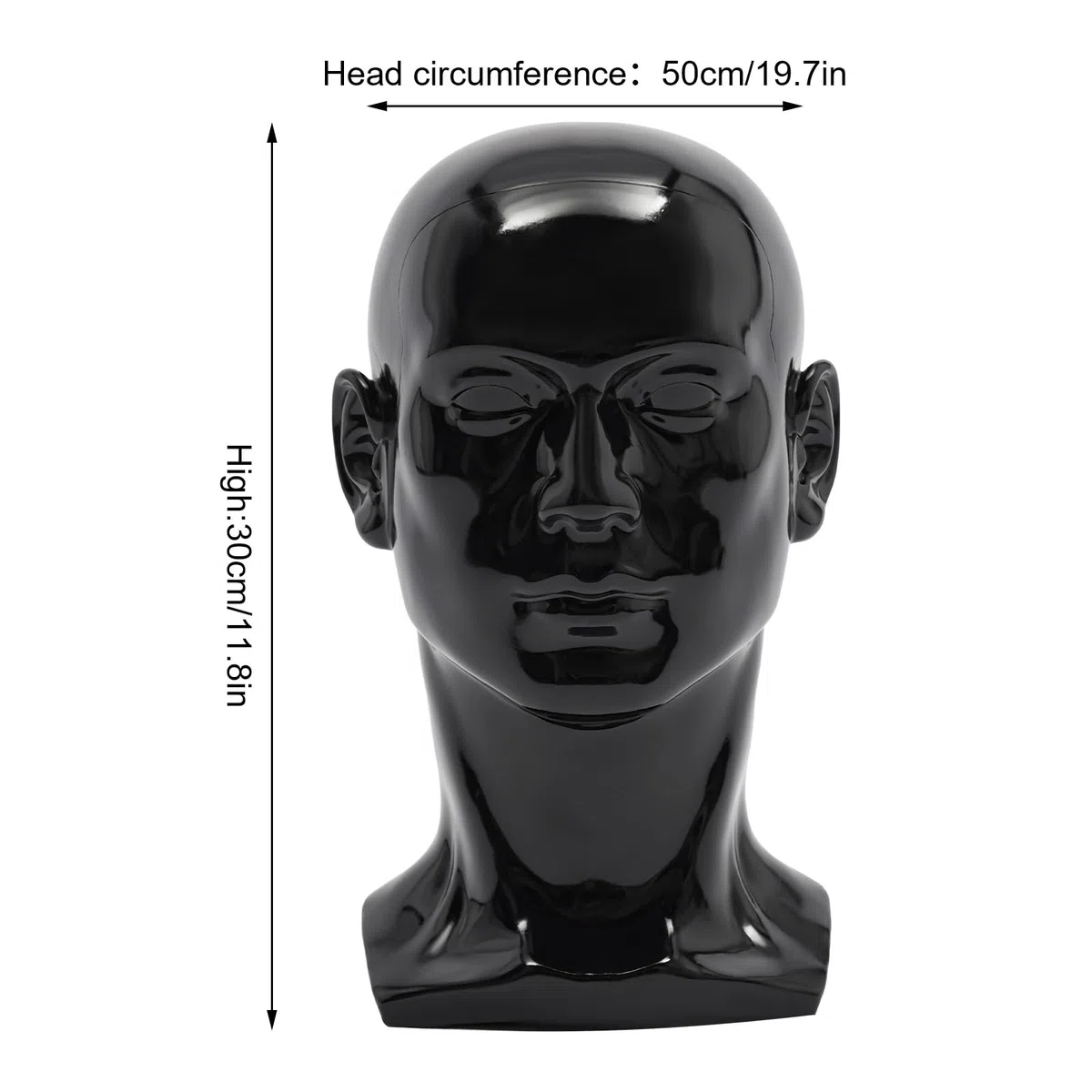 Cabeza de maniquí, cabeza de maniquí, cabeza de maniquí, cabeza de maniquí, cabeza para pelucas, sombreros, turbantes, bufandas y cintas para el cabello
