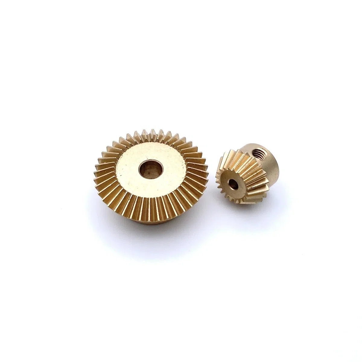 Engranaje cónico de latón de 0,5 módulos, transmisión 1:3, 0,5 M, 20 dientes, 60 dientes, engranaje cónico miniatura, piñón cónico de 90 grados Ángulo