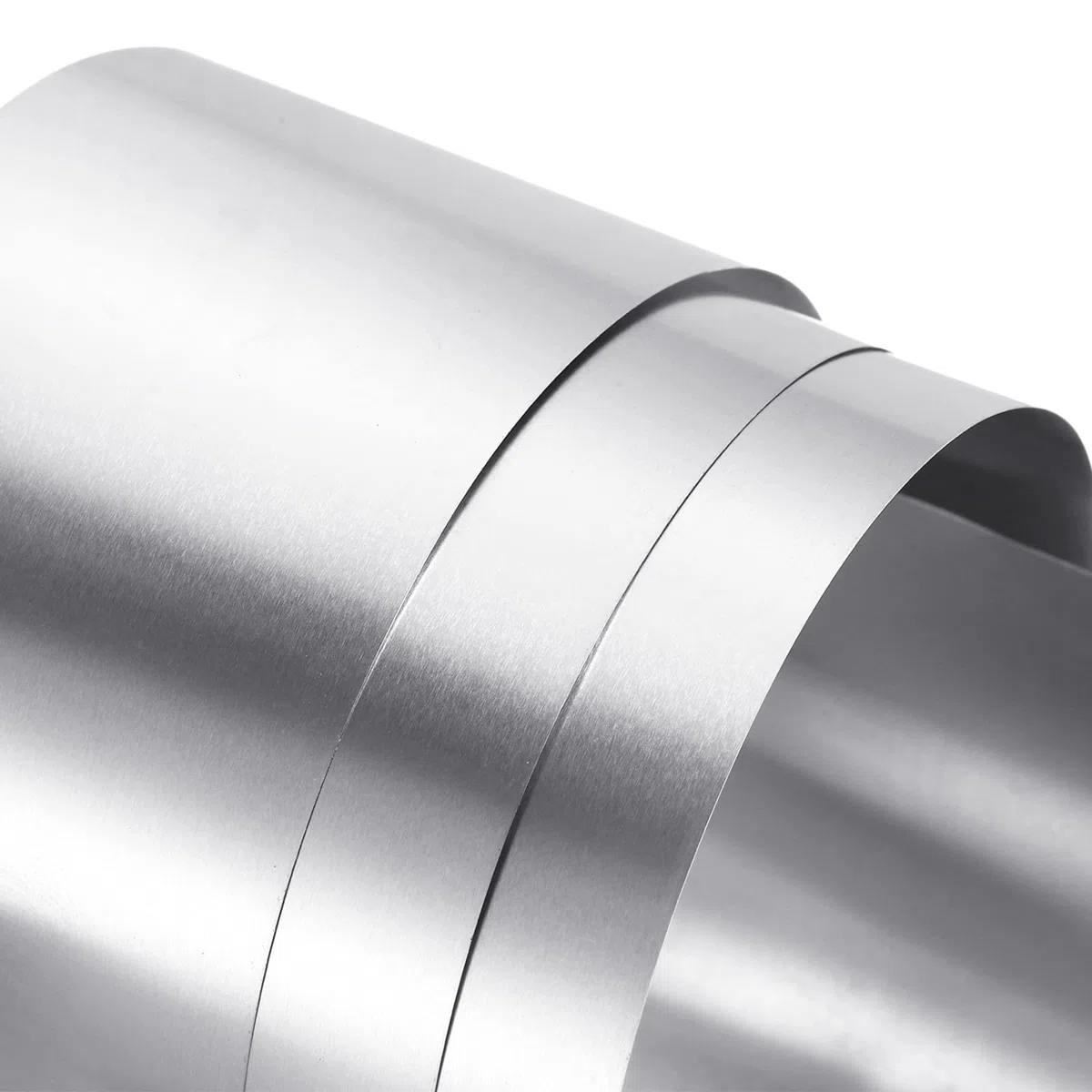 PATIKIL 4" x 78.7" de Aluminio Parpadeante, Aluminio Parpadeante Hoja de Metal de Aluminio Tira de Hoja Rollo 0.5Mm Shim para Techos Canalones Puerta Ventana Reparación de Maquinaria