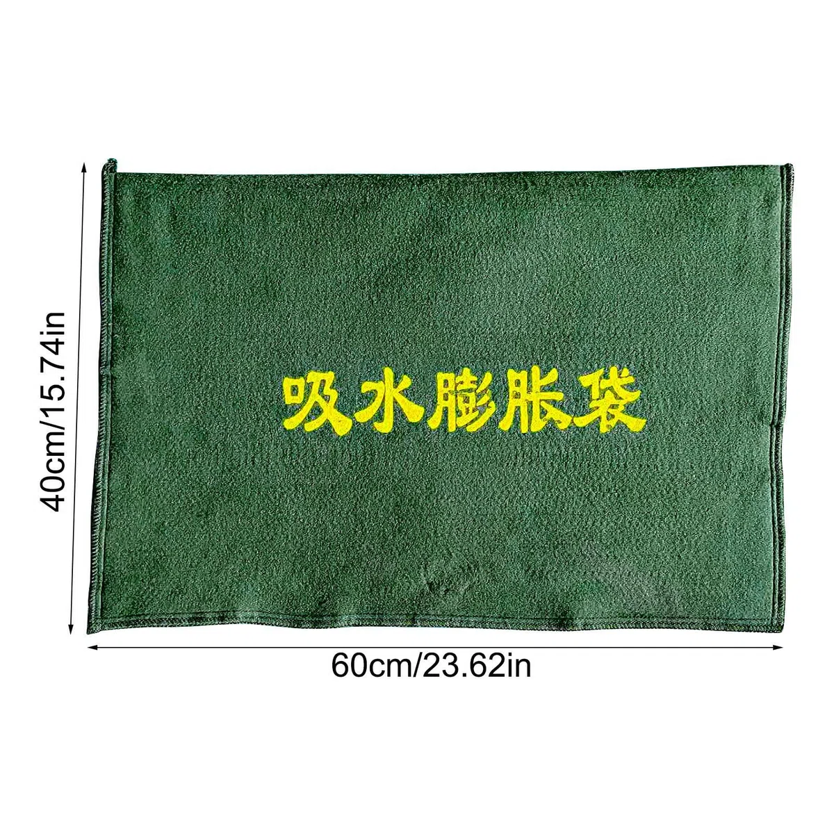 Bolsas de activadas por agua, 5 barreras de protección contra inundaciones, bolsas absorbentes de protección contra inundaciones para el sótano de la puerta del garaje, saco de