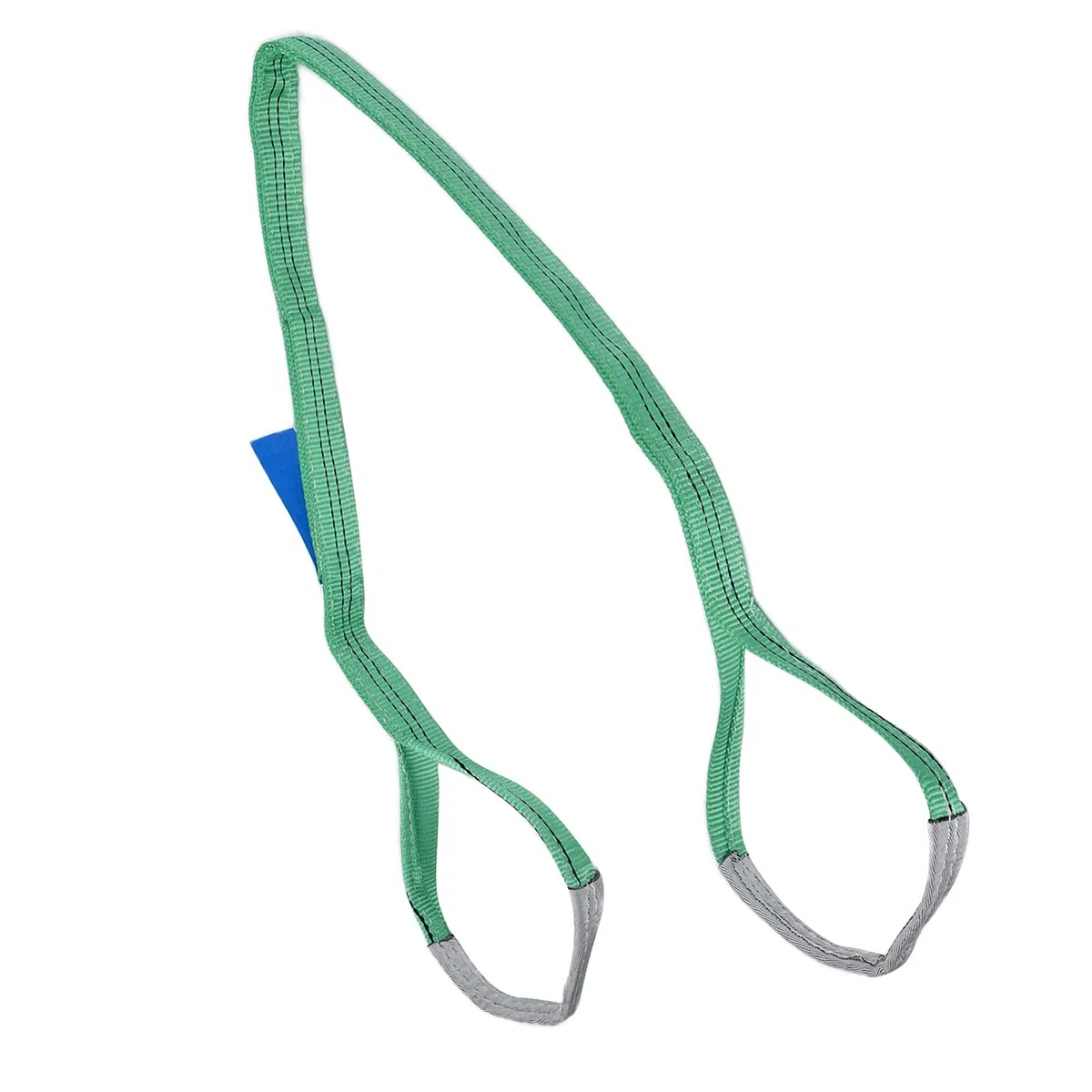 Eslingas de Cinta, Accesorios para Grúas de Alta Resistencia Eslinga de Elevación Plana Liviana Y Gruesa para Transporte Portuario para Ingeniería Eléctrica(4m)