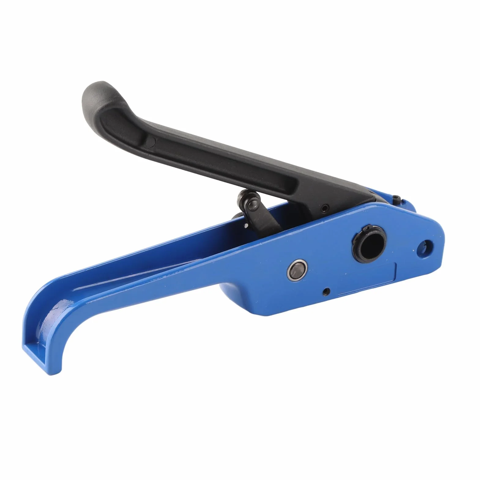 Tensor Manual de Fleje para PET y PP, Herramienta de Flejado Textil, Compatible con Flejes de 16-19 mm de Ancho, Acero y Plástico