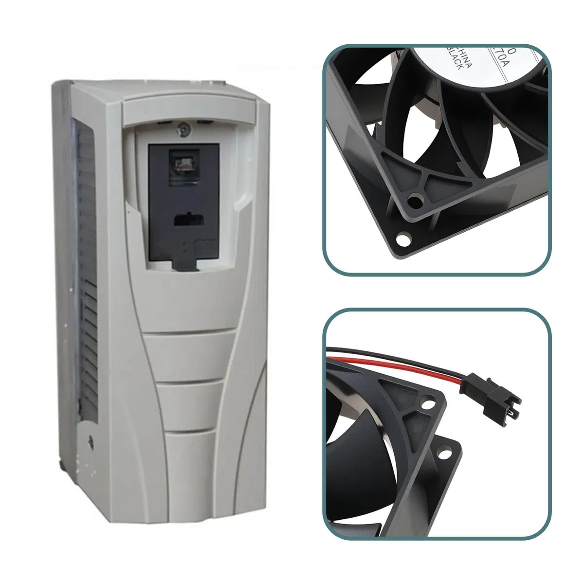 Ventilador Especial Inversor E1 3615KL-05W-B70 24 V 0,7 A Compatible con ACS510/550 9 X 3,8 Cm