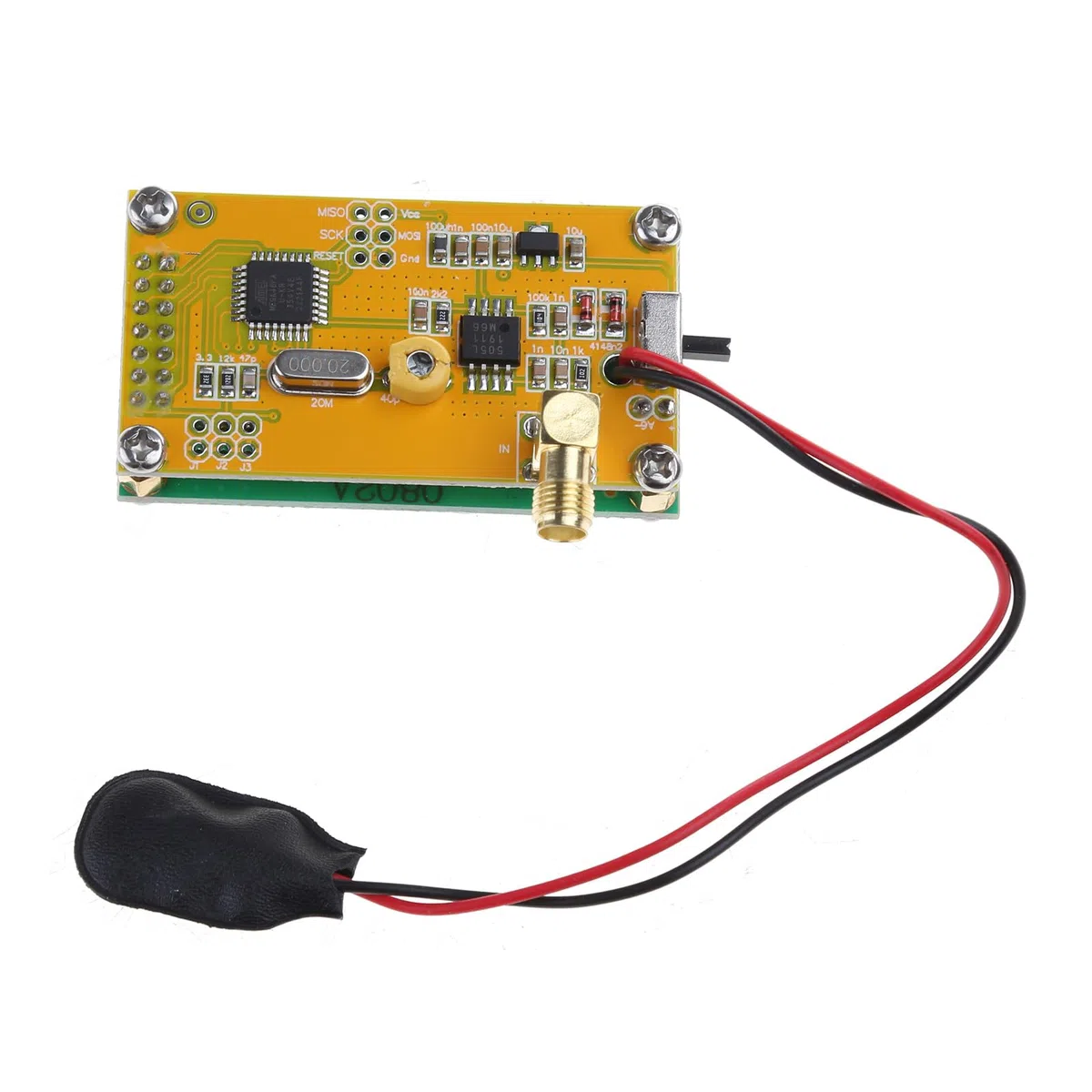 Módulo de contador de frecuencia, módulo de medición de Hz para radio de jamón, pantalla LCD de 1 a 500 MHz, contador de frecuencia portátil para radio A Cb