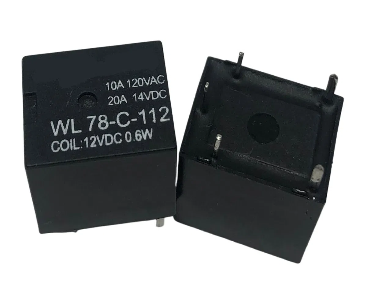 NISZA 1 Uds WL78-C-112 (T73-1C-12V) relé de 4 Pines