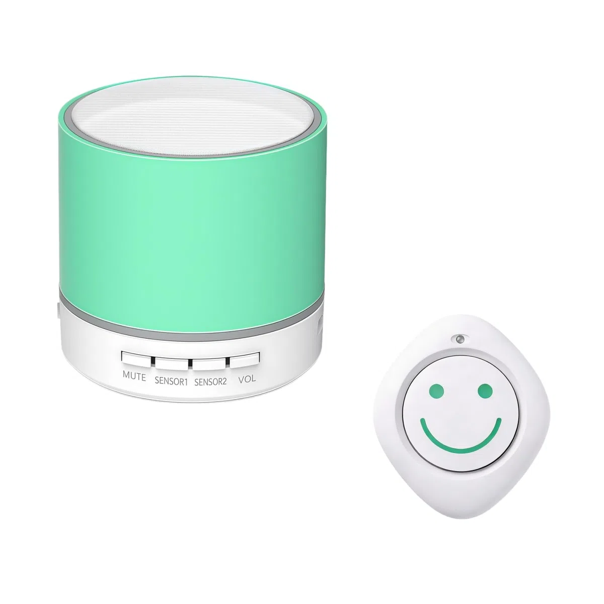 Avisador Personas Mayores, Llamada con solo Tocar, Sin Presión, Ideal para Llamadas Diarias Ancianos (o Paciente) Encamados con Fuerza Débil o Dificultad para Presionar. Alertas Duales de Sonido y Luz