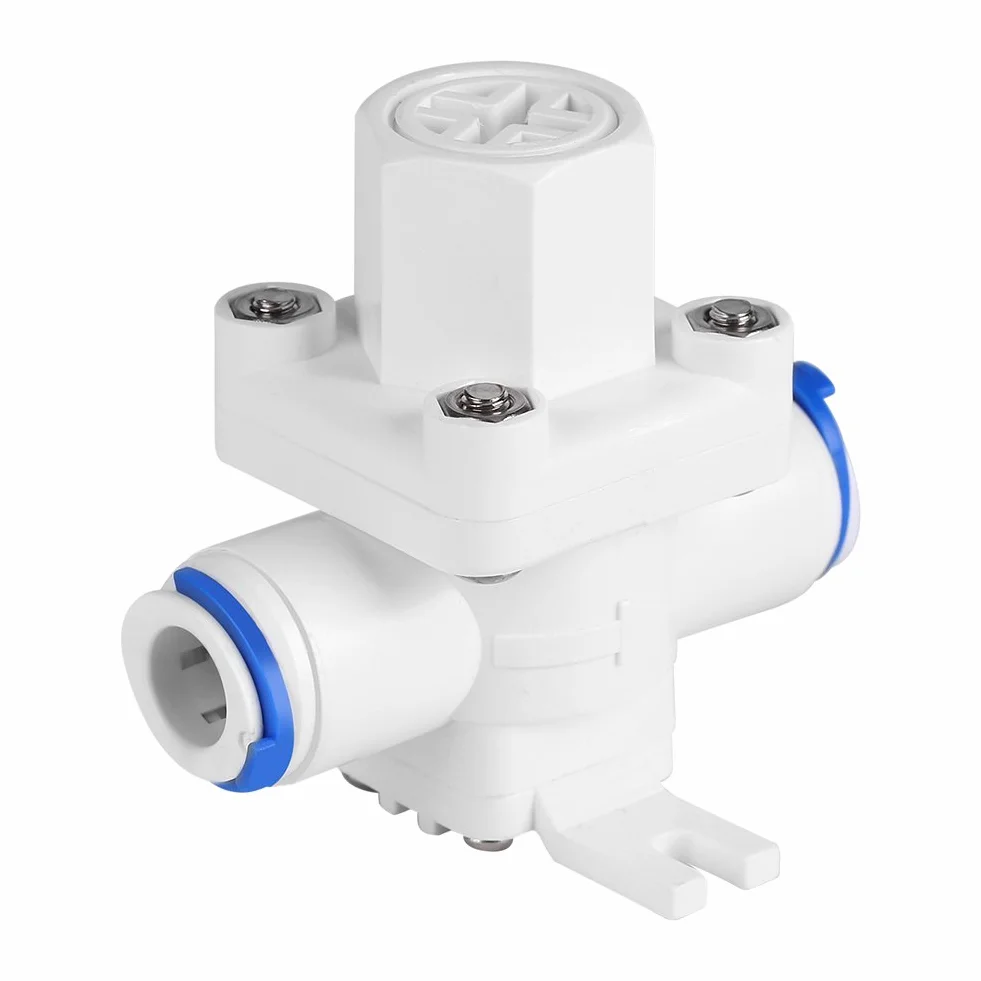 Asixx Válvula Reductora de Presión, Regulador de Presión de 3/8 Pulgada, de Plástico, para Instalarse En La Mayoría de Los Purificadores de Agua, Grifos, Etc