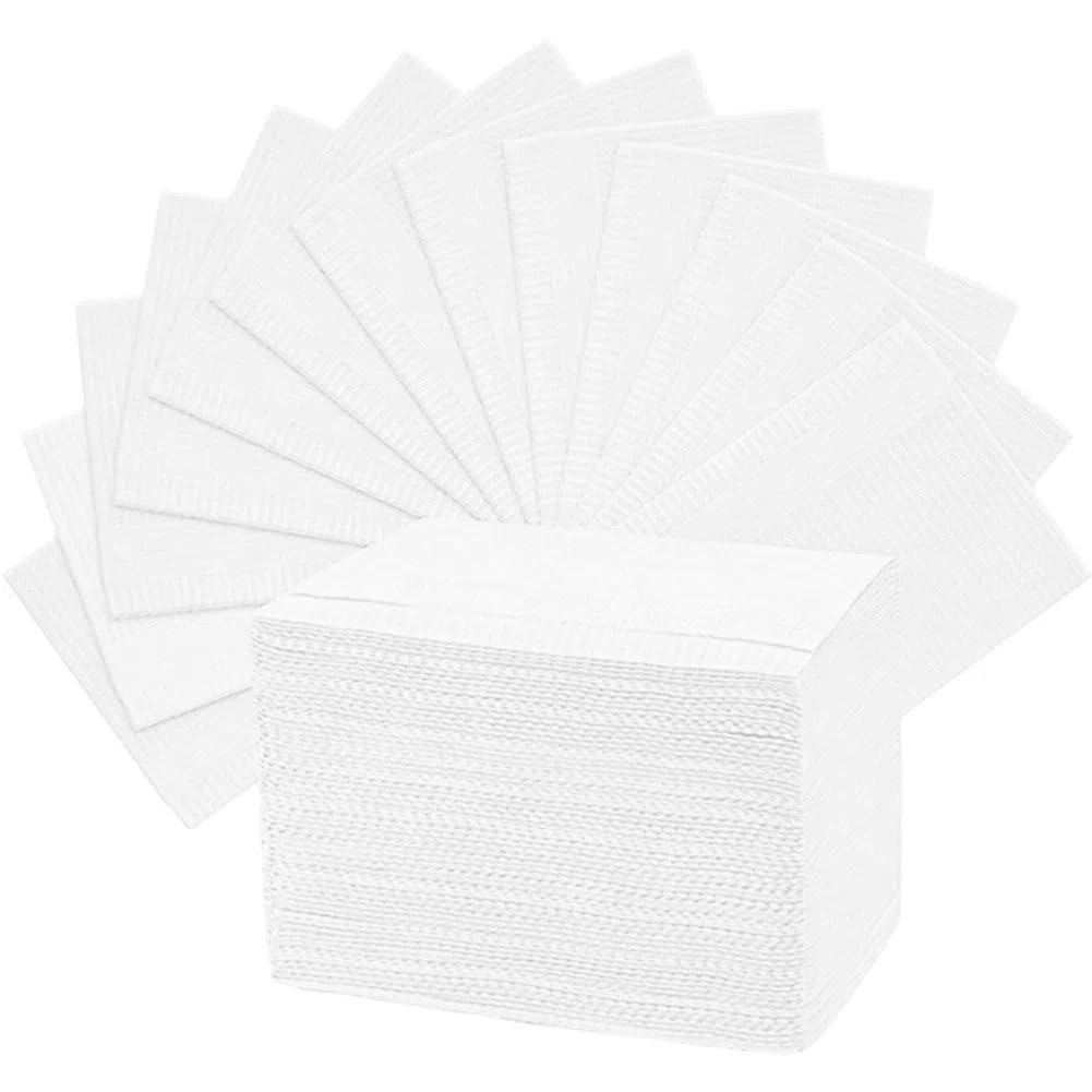 Baberos Dentales Desechables, 125 Piezas De Baberos De Tatuaje para Salón De Uñas, Cubiertas De Mesa De Tatuaje, Almohadilla Limpia Impermeable, Higiene para Clínica Dental