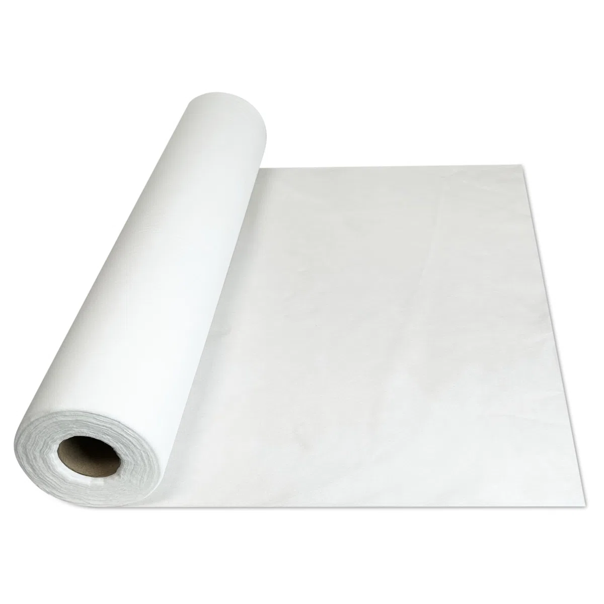 Rollos Papel Camilla Polipropileno Blanco 58 cm x 80 m | Papel de Camilla Precortado cada 40 cm (6 Rollos)