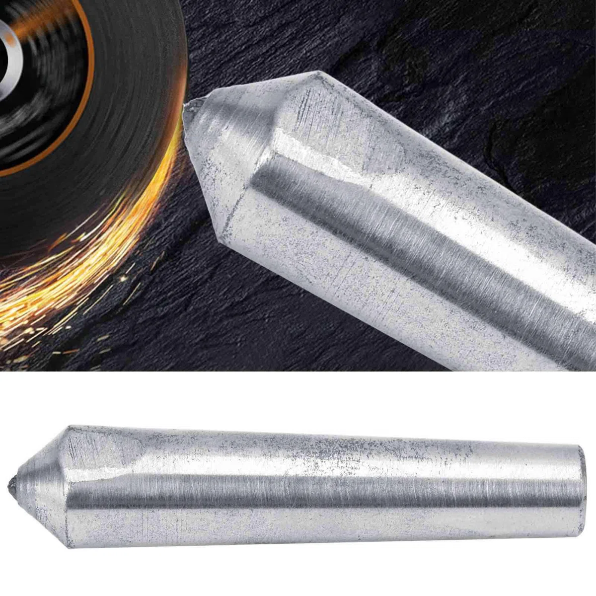 Muela abrasiva de la Rueda de Arena de la Herramienta de Pulido, Amoladora de la Rueda del Diamante, máquina de pulir del Diamante 0.4 Herramienta Causal del Paso del Acero de Carbono