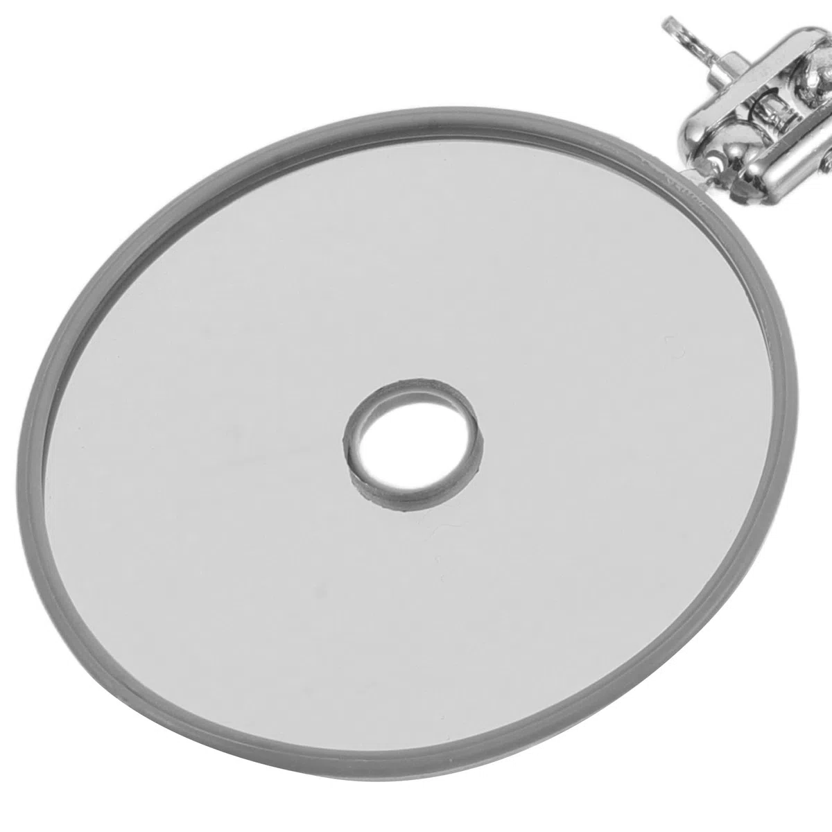 COLLBATH Espejo para Diagnóstico Clínico de Exploración de Otorrinolaringología Reflector Ajustable, Material de Silicona y Acero Inoxidable Fácil de Limpiar Profesional