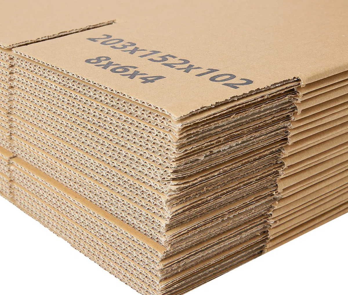 Triplast Cajas pequeñas de cartón cubo, 203 x 152 x 102 mm, 20,3 x 15,2 x 102 mm (paquete de 25)