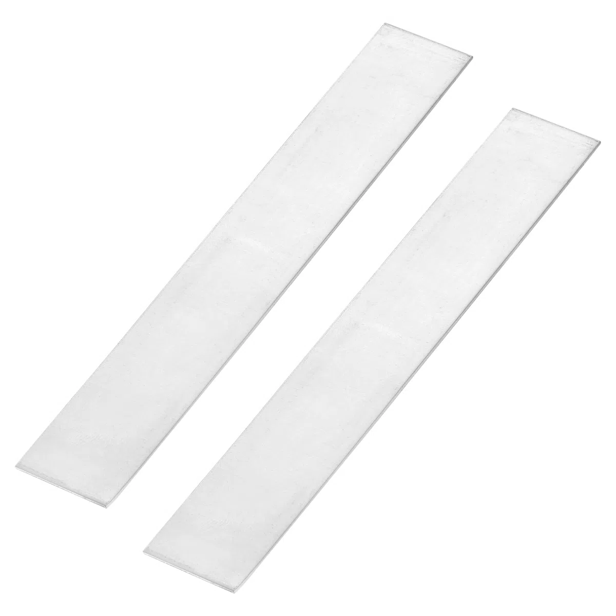 QUARKZMAN 10 Piezas Láminas Zinc 99.99% Alta Pureza Placa Zinc 0.04"x1"x6"(1x25x150mm) Lámina Metálica Zinc Tira Ánodo Zinc Para Laboratorio Científico Industria Proyectos DIY Artesanía