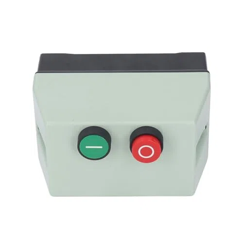Arrancador de Motor Magnético, Retardante de Llama Impermeable IP55, Reinicio Automático Manual, Protección contra Sobrecarga para Monofásico/trifásico, Seguridad de Circuito