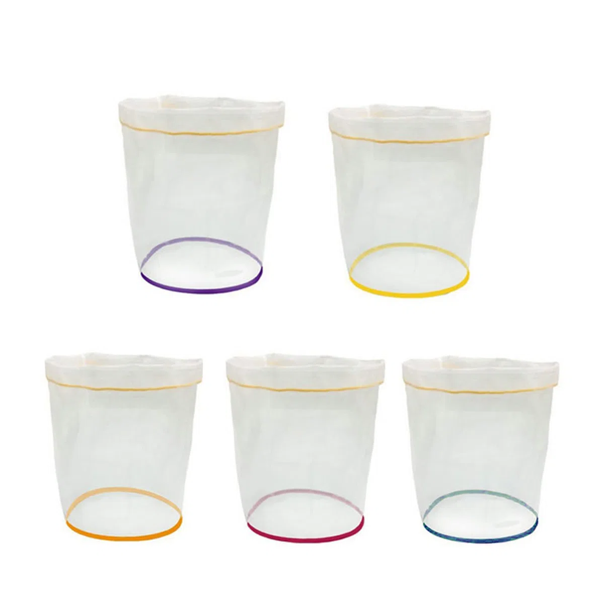 5 uds, 5 galones, Bolsa de Filtro, Bolsa de Burbujas, Kit de extracción de Esencia de Hielo a Base de Hierbas, Juego de Bolsas de extracción con cordón de micras,Kit Extractor de Esencia de HIE