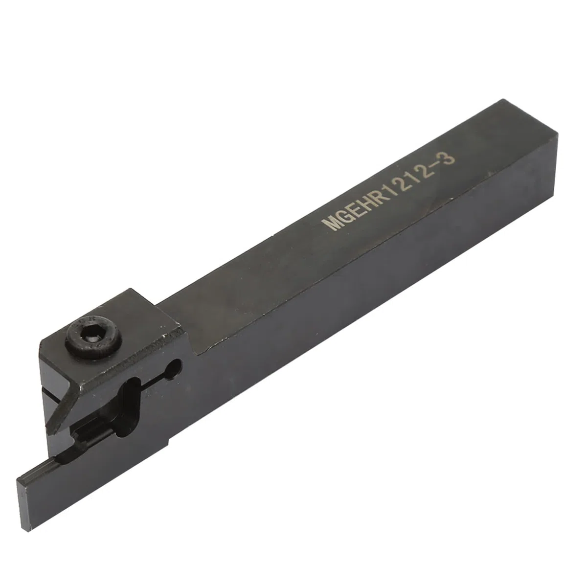 Mgehr1212-3 Herramienta de Separación de Torno, 10 Piezas MGMN300 Portaherramientas de Ranurado Cortado con Inserto con 10 Piezas de Insertos Torneado de Metal Mini Mgehr1212 3