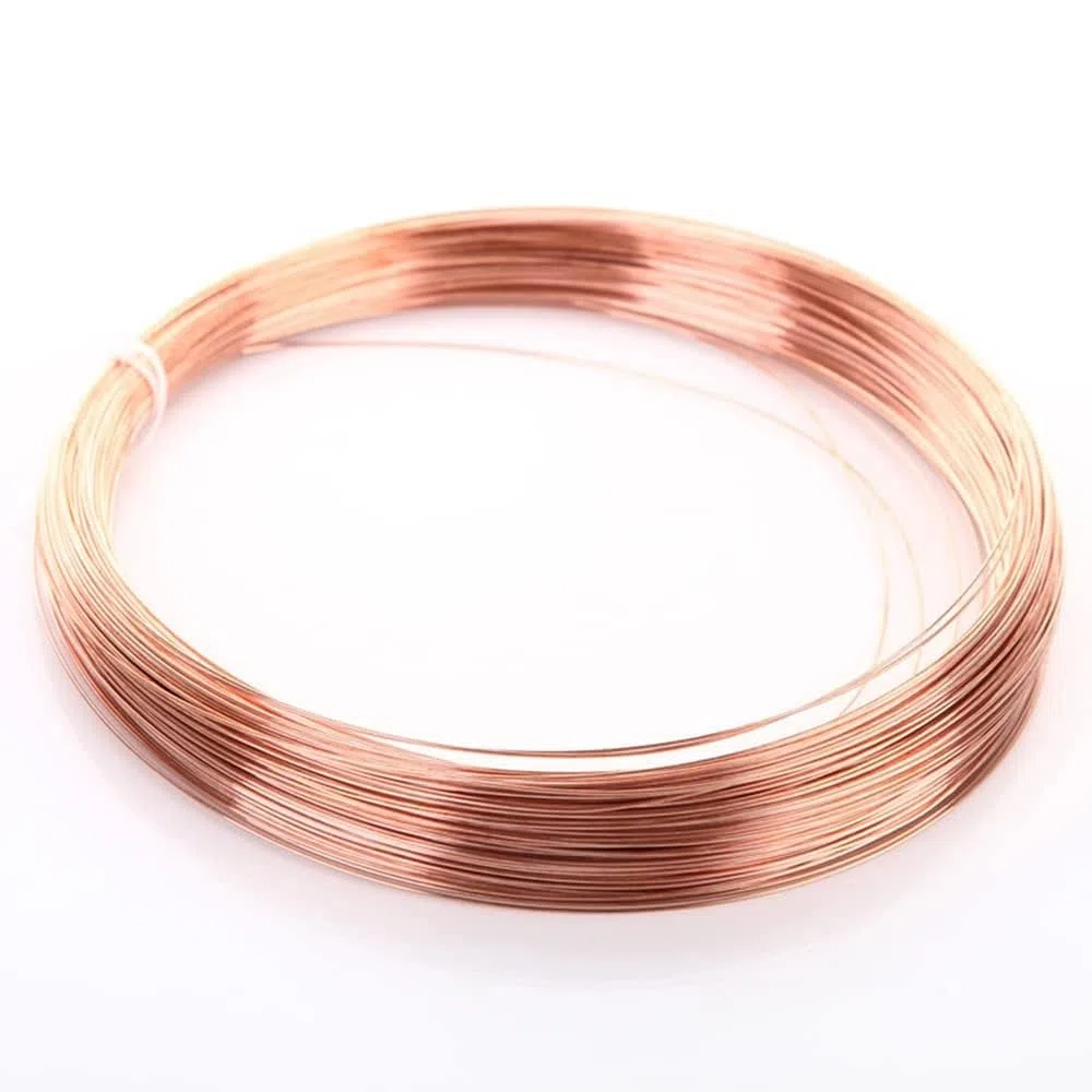 Alambre De Cobre De 32.81Ft - Jardinería, Alambre De Cobre Desnudo Puro para Electrocultura, Bonsái, Fabricación De Joyas, Abalorios, Artesanía De Bricolaje,1.8mm