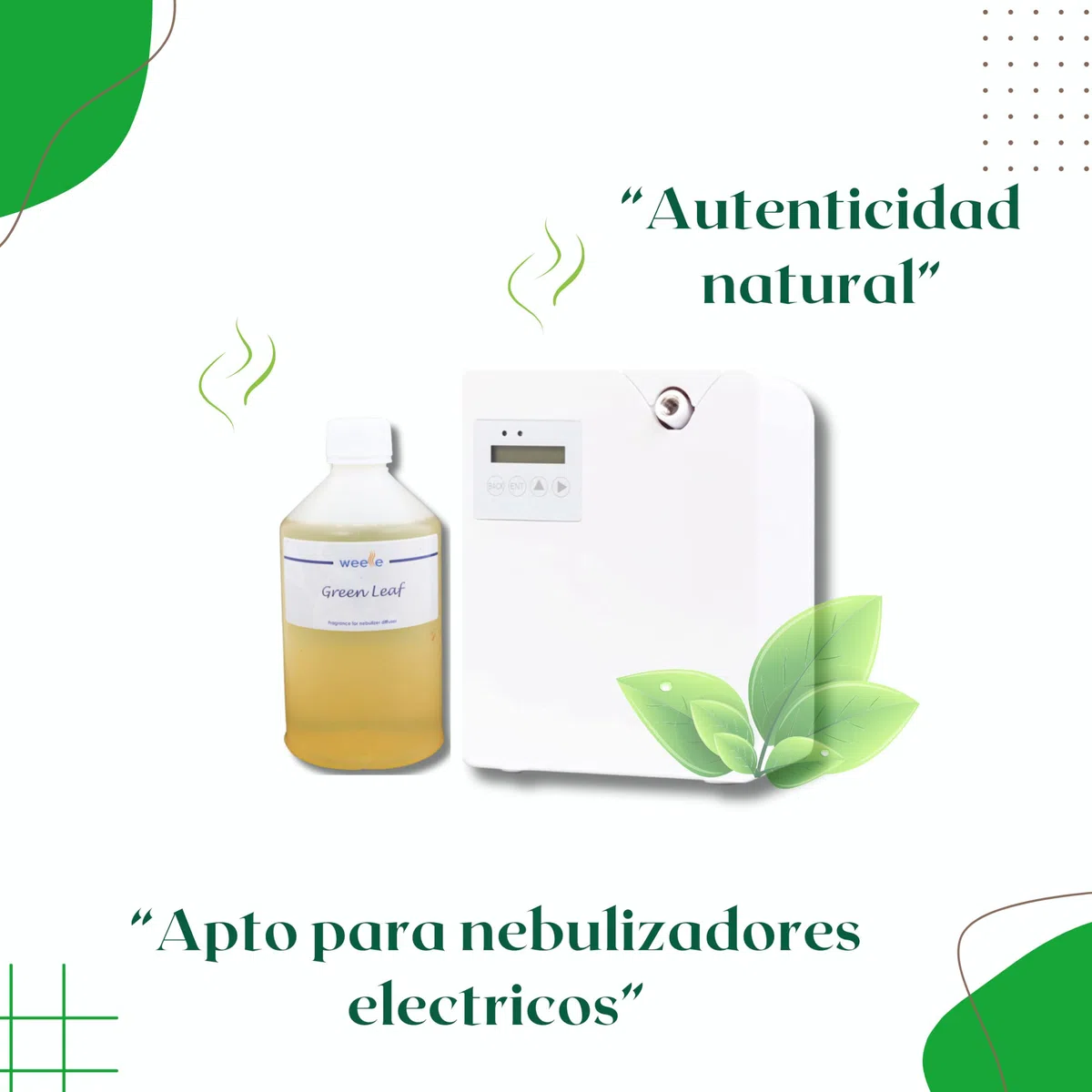 Recambio Ambientador para Difusores de Nebulización Profesionales 500 ml Perfume para Hogar