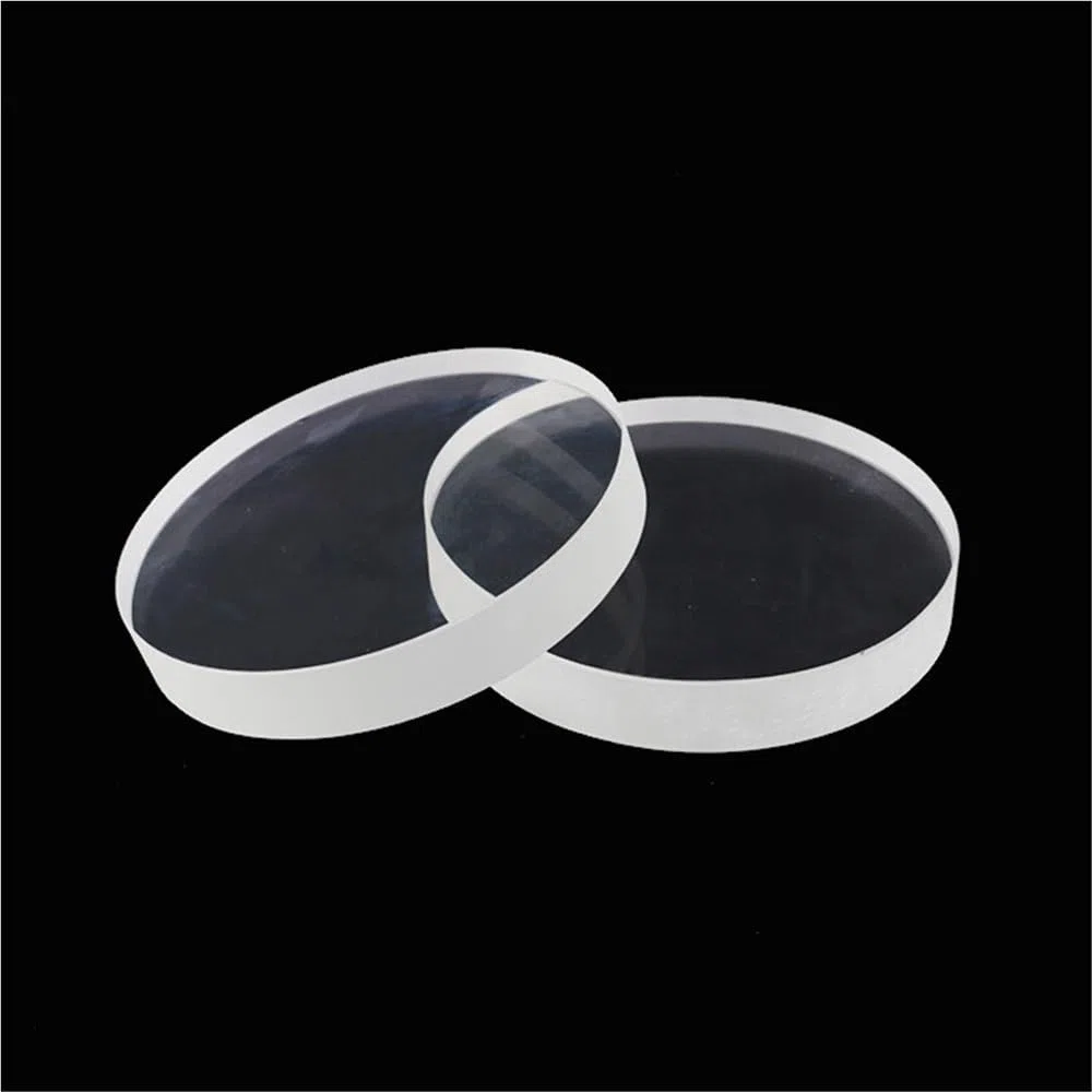 Mirilla de Vidrio de borosilicato Transparente de 30 a 150 mm de diámetro, Espesor de 5 mm, Mirilla de válvula de Brida de tubería, 1 Pieza(35mm)