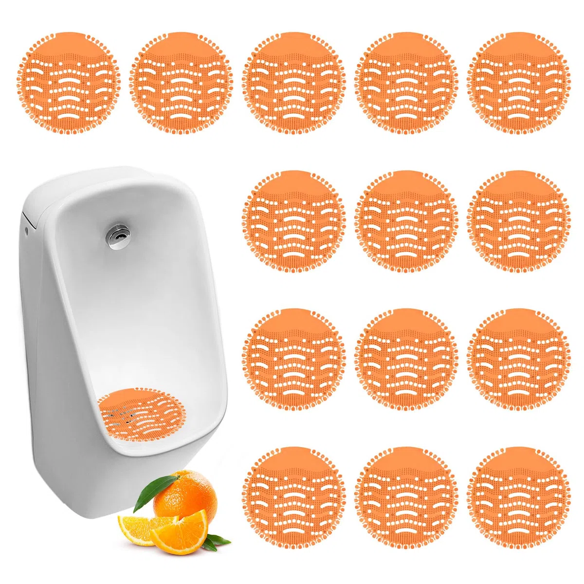 Filtro para Urinario,16 Piezas Filtros de Urinario,Desodorante de Urinario,Pantalla Para Orinal,Coladores de Urinario con Aroma,Filtro Urinario Perfumado para baño